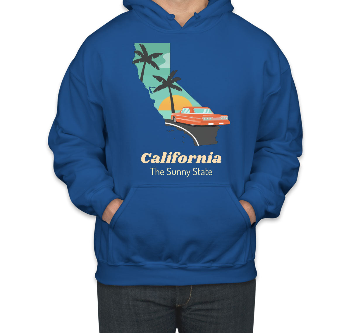 California The Sunny State Unisex Hoodie