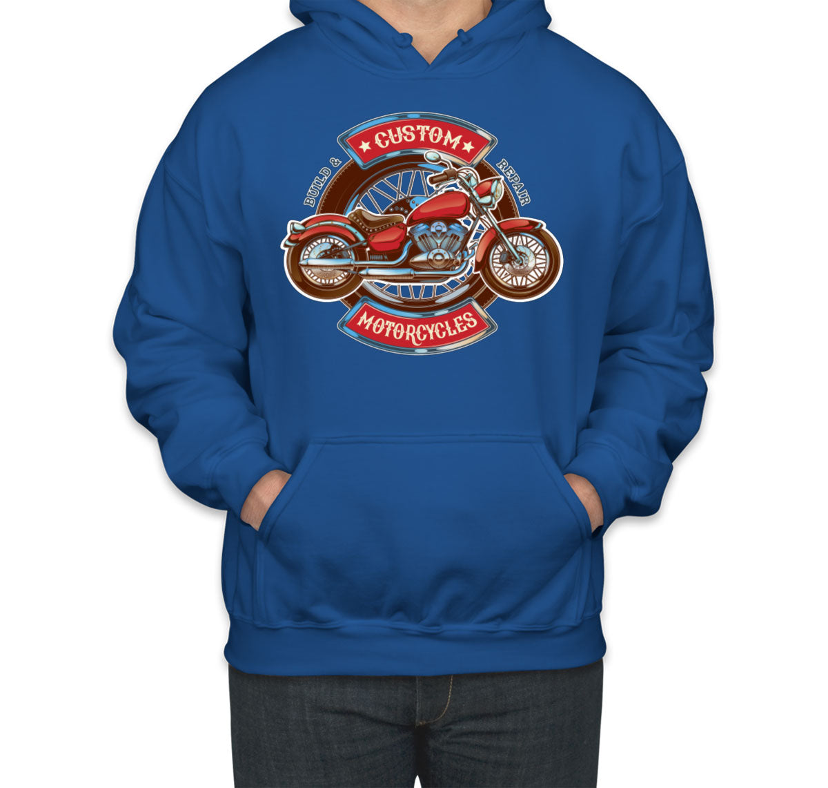 Custom Motorcycles Unisex Hoodie