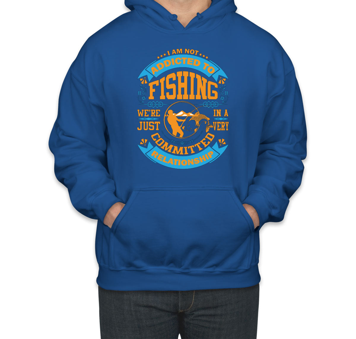 Fishing Addicted Retirement Unisex Hoodie