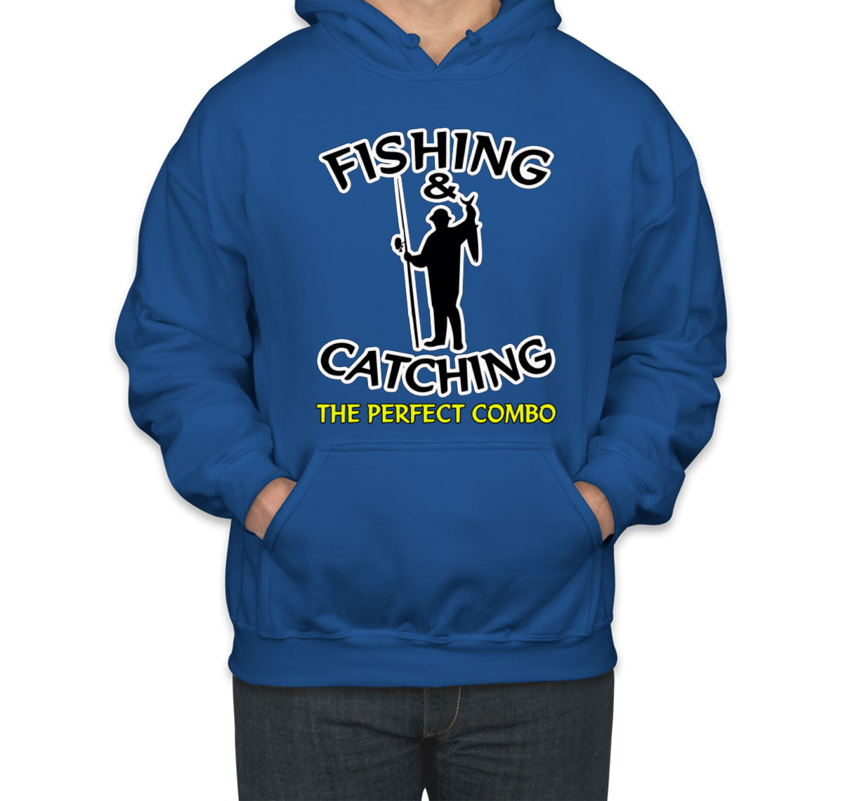 Fishing And Catching The Perfect Combo Retirement Unisex Hoodie