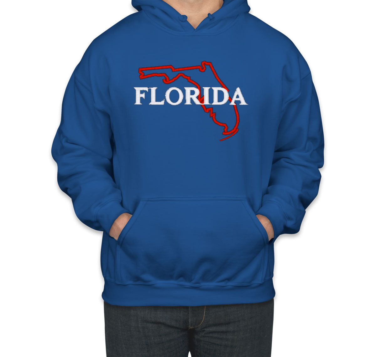 Florida Embroidered Unisex Hoodie