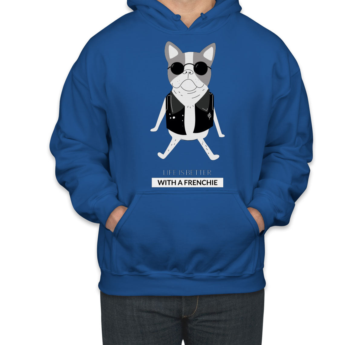 Life Is Better With A Frenchie French Bulldog Unisex Hoodie