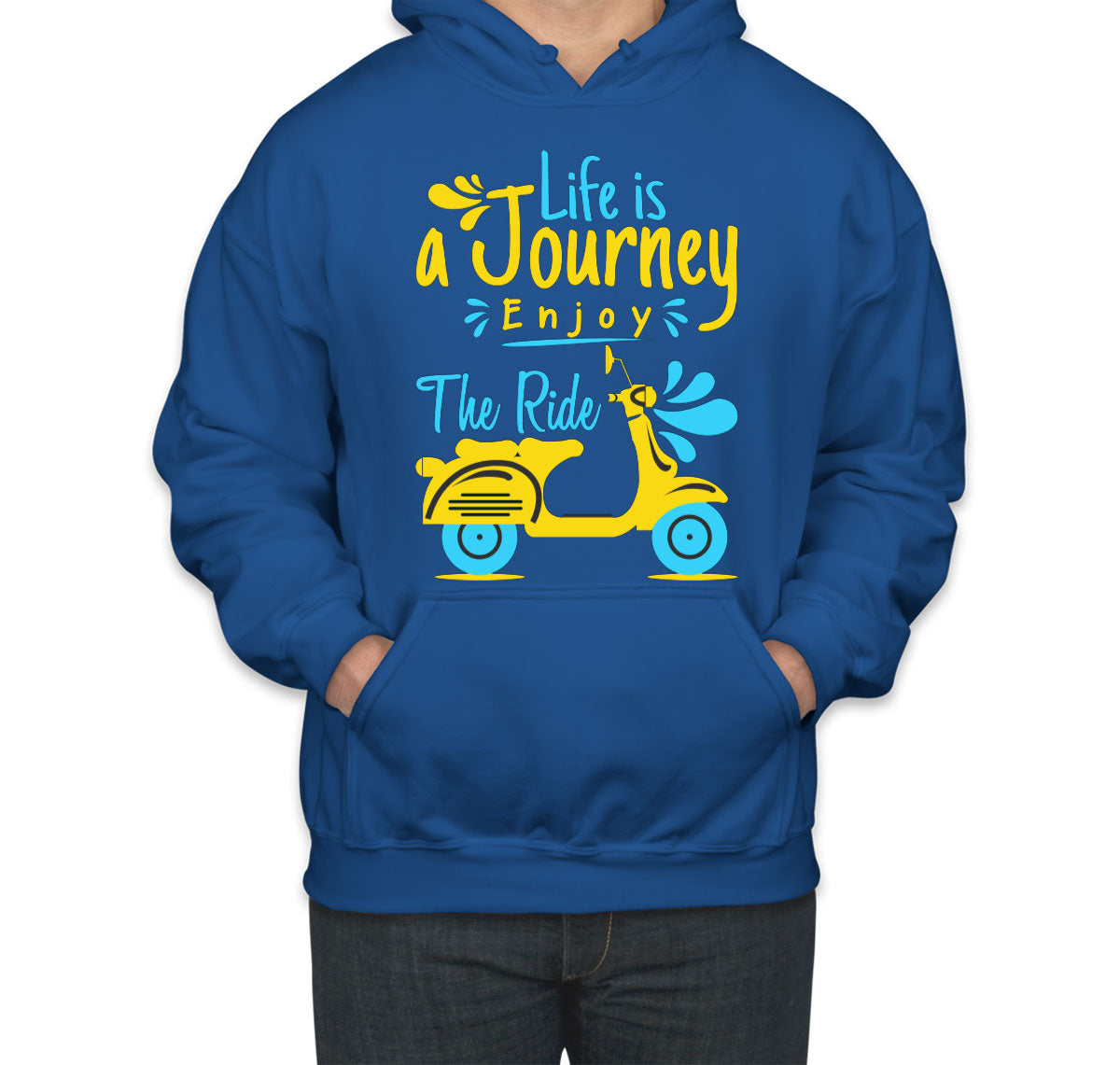 Life Is Journey Enjoy The Ride Unisex Hoodie
