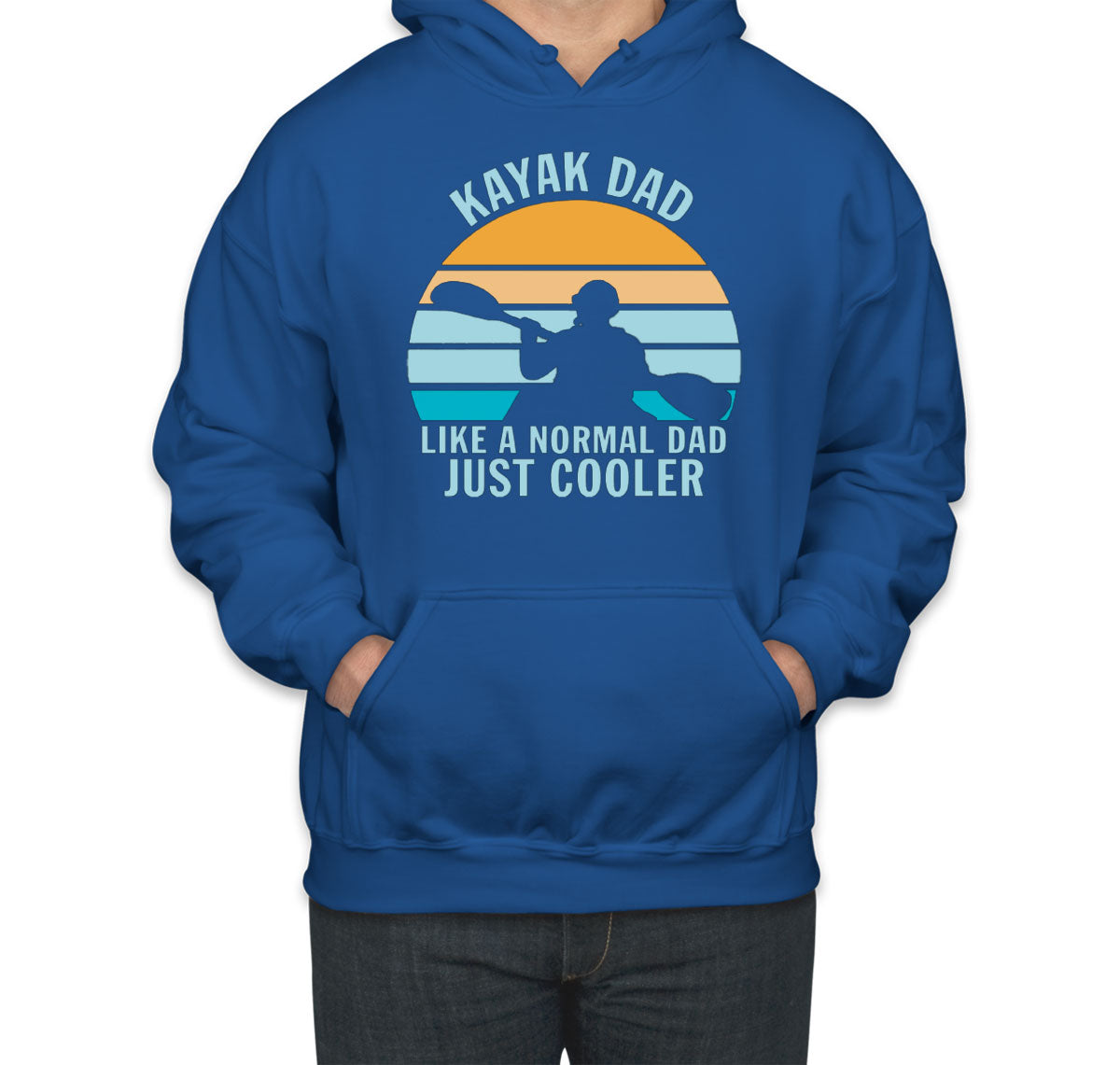 Kayak Dad Unisex Hoodie