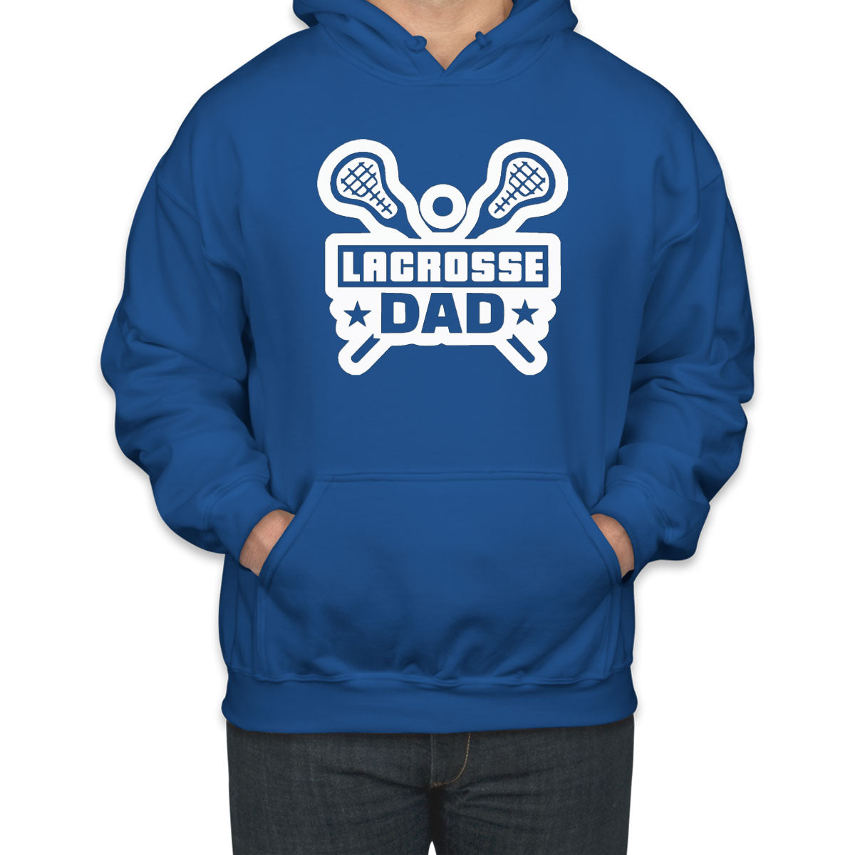 Lacrosse Dad Unisex Hoodie