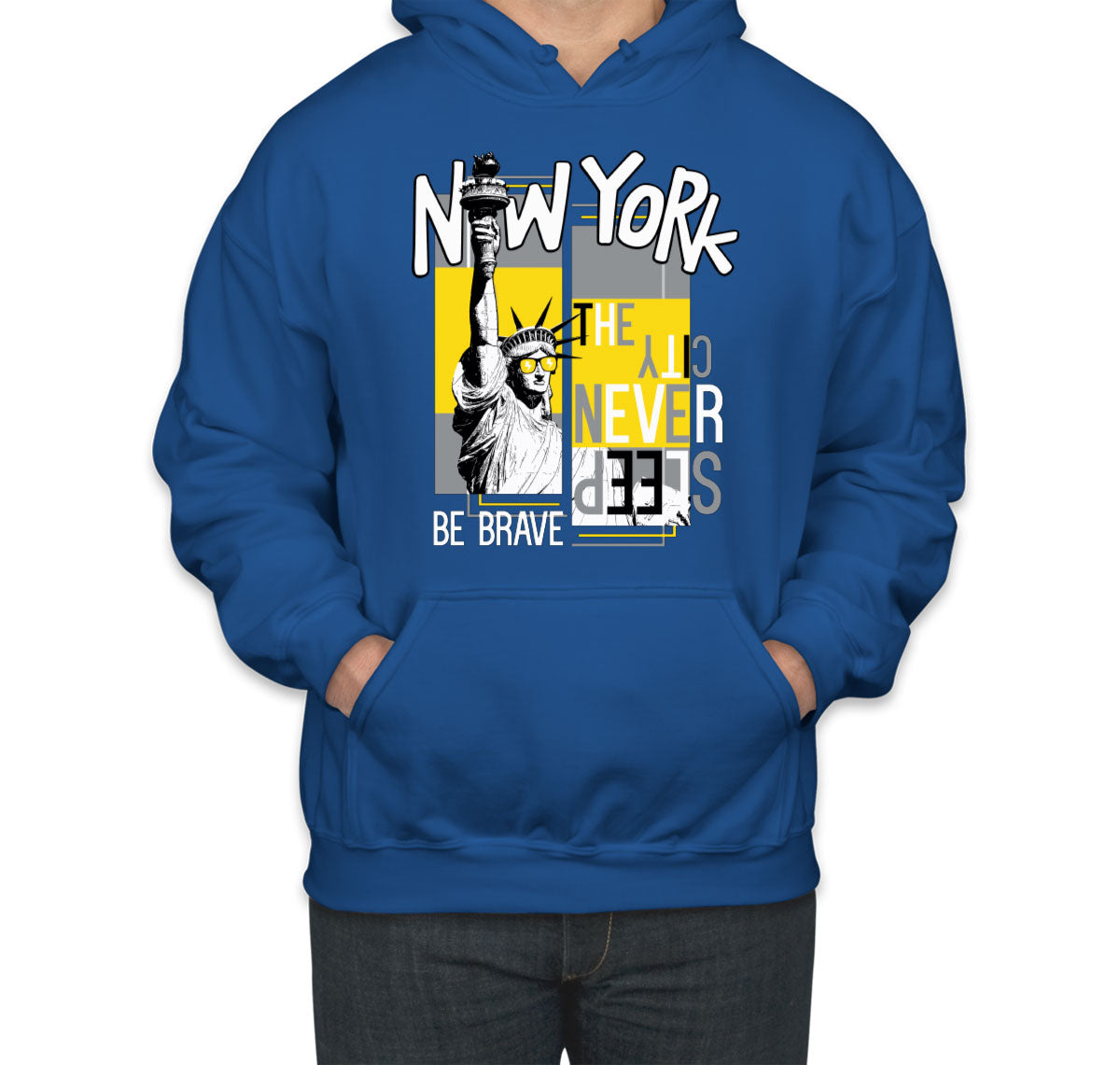 New York The City Never Sleep Unisex Hoodie