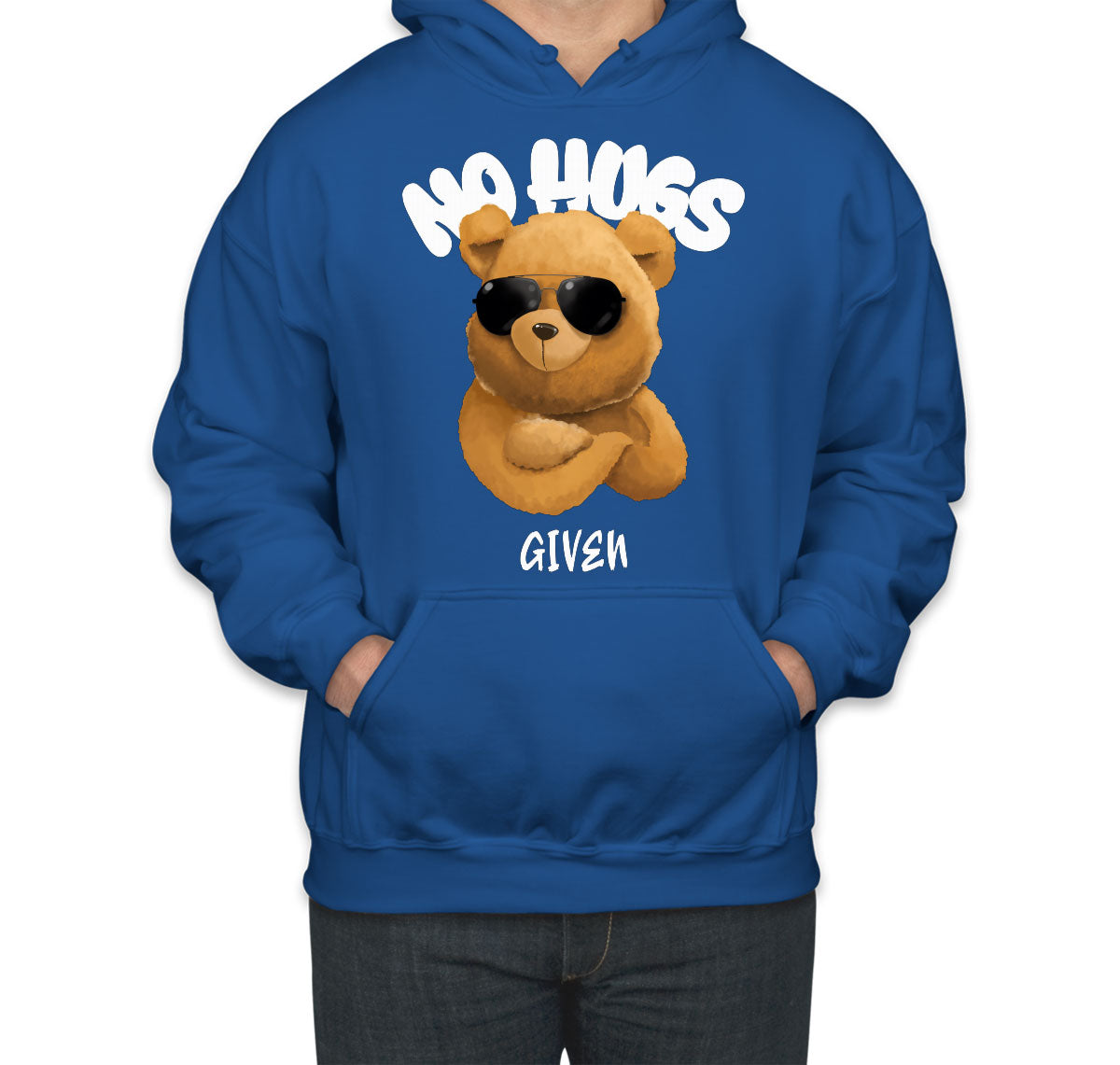 No Hugs Given Unisex Hoodie