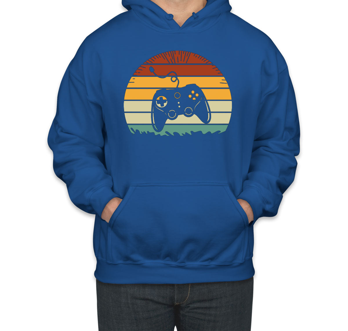 Retro Sunset Gaming Unisex Hoodie