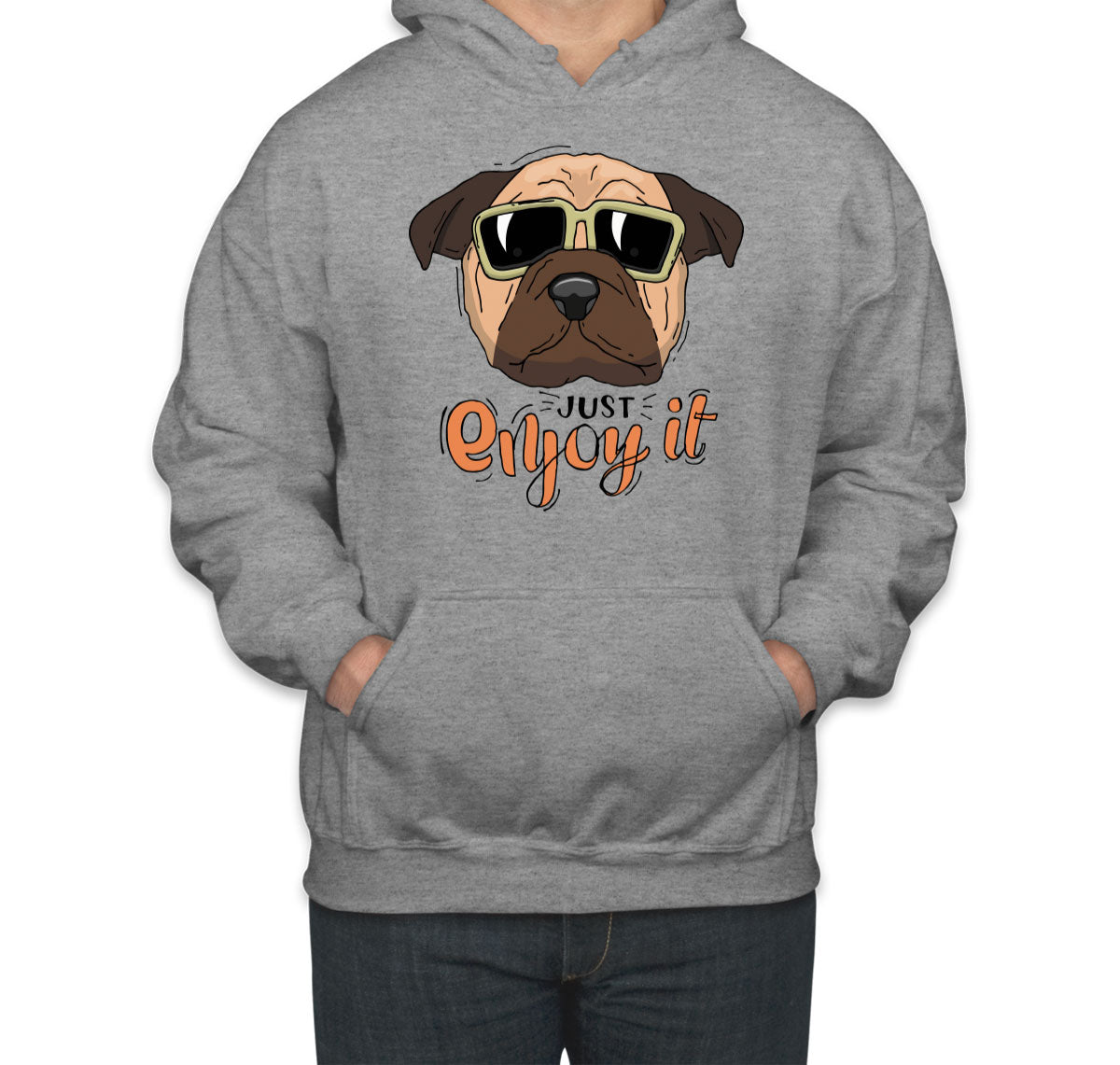 Cool Pug Unisex Hoodie