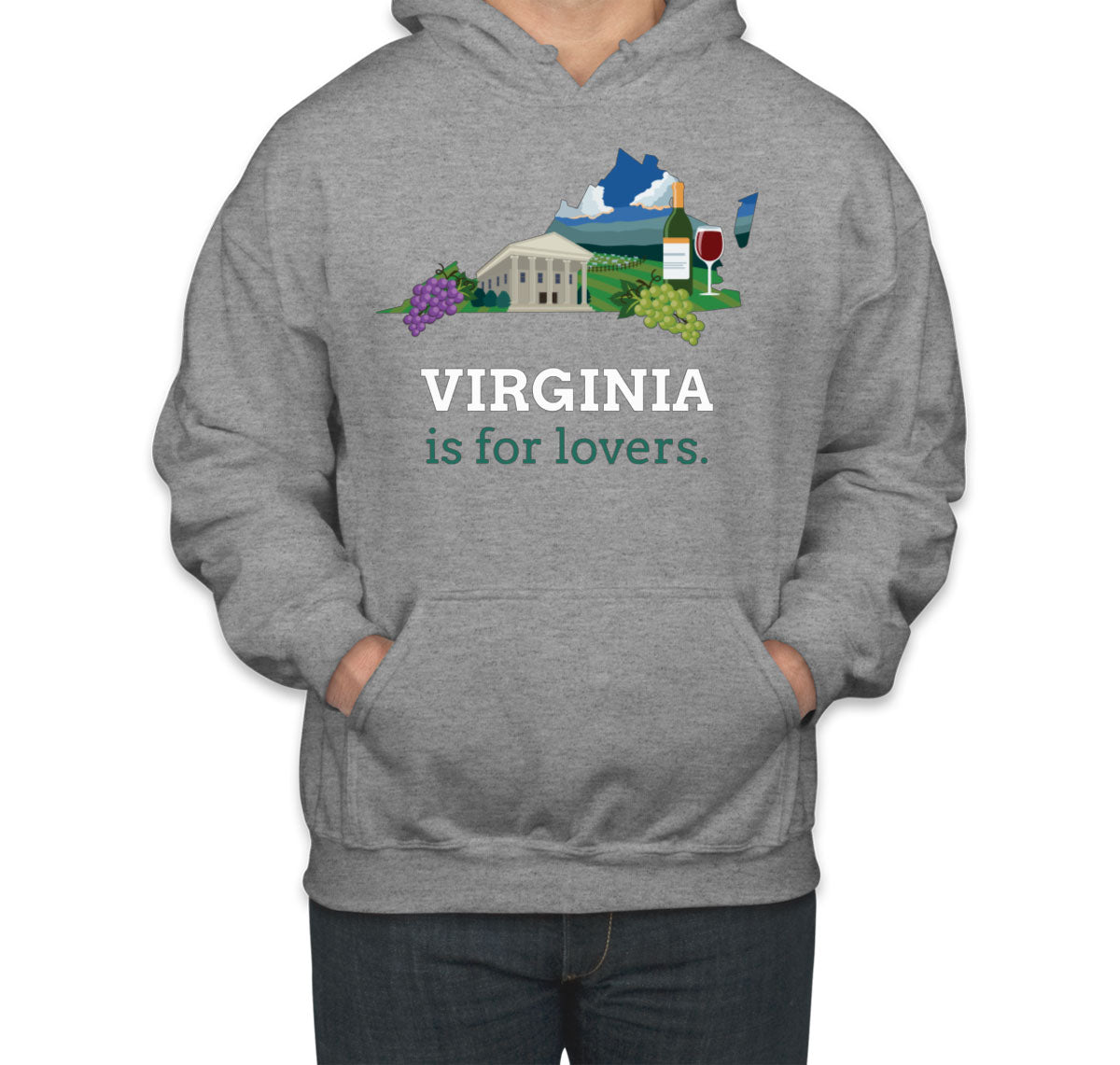 Virginia Is For Lovers Unisex Hoodie