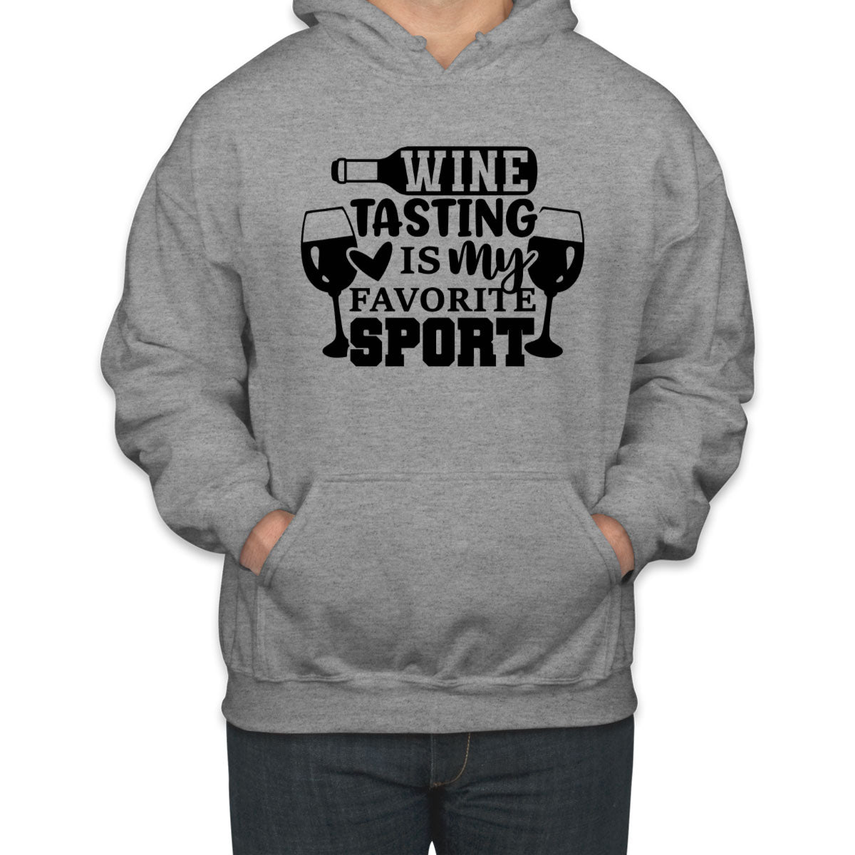 Wine Tasting Is My Favorite Sport Unisex Hoodie