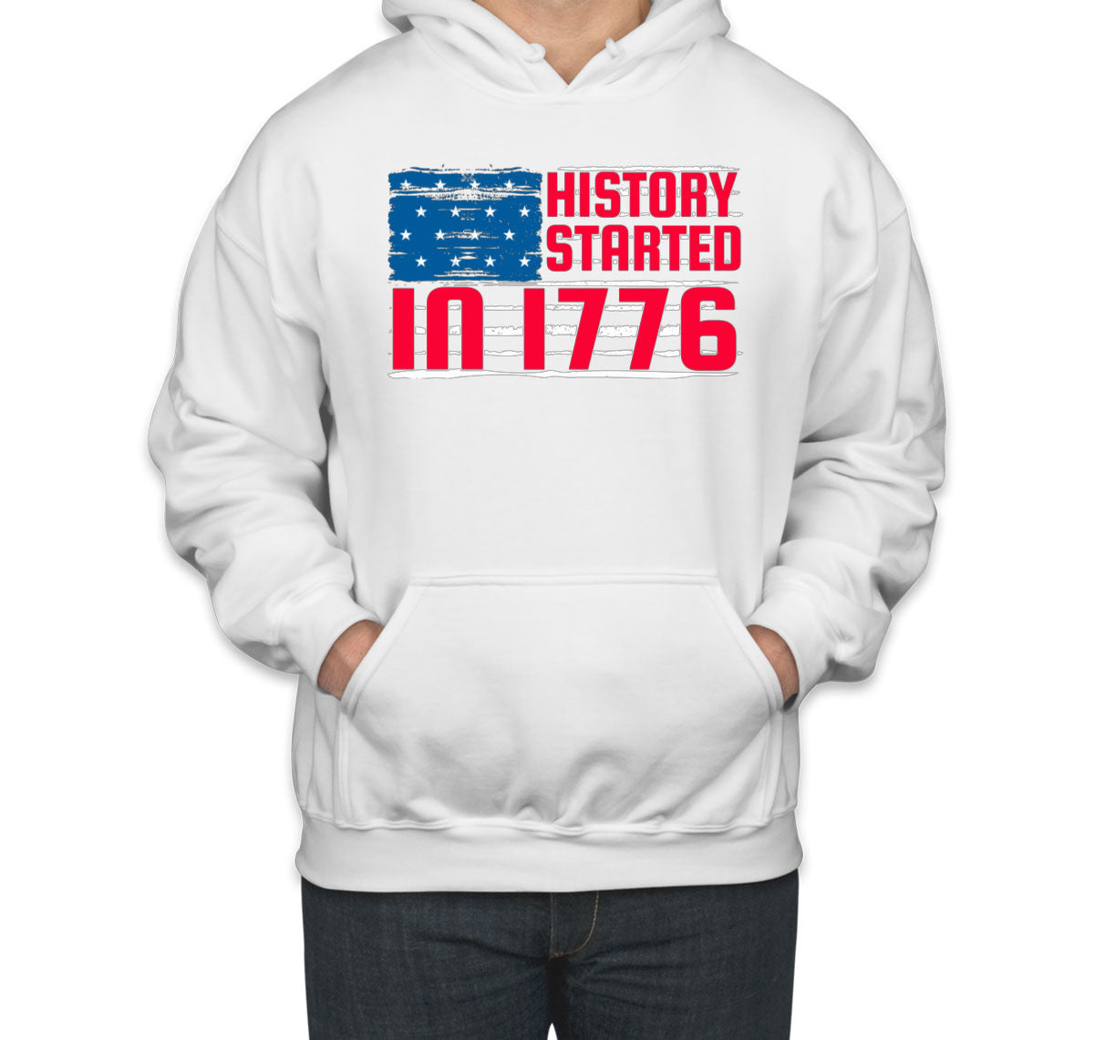 History Started In 1776 Unisex Hoodie
