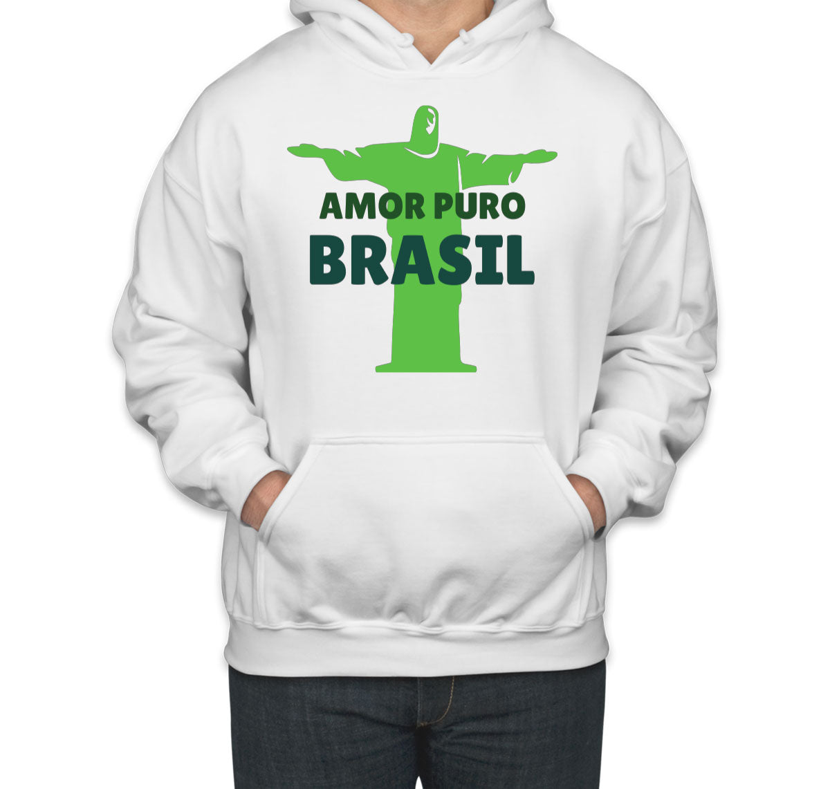 Amor Puro Brasil Unisex Hoodie