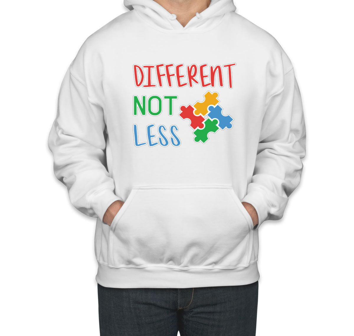 Autism Awareness Different Not Less Unisex Hoodie