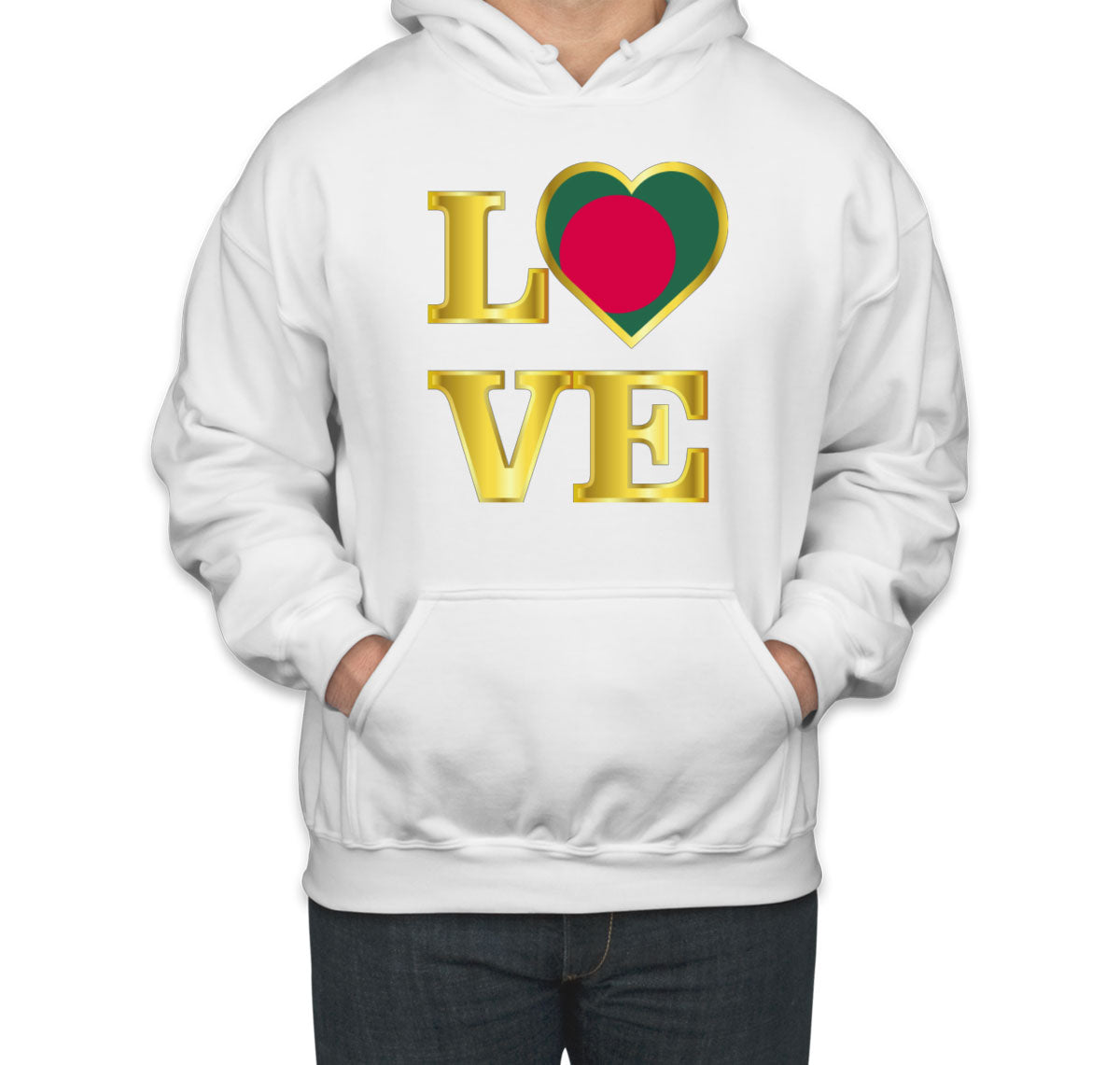 Bangladesh Love Unisex Hoodie