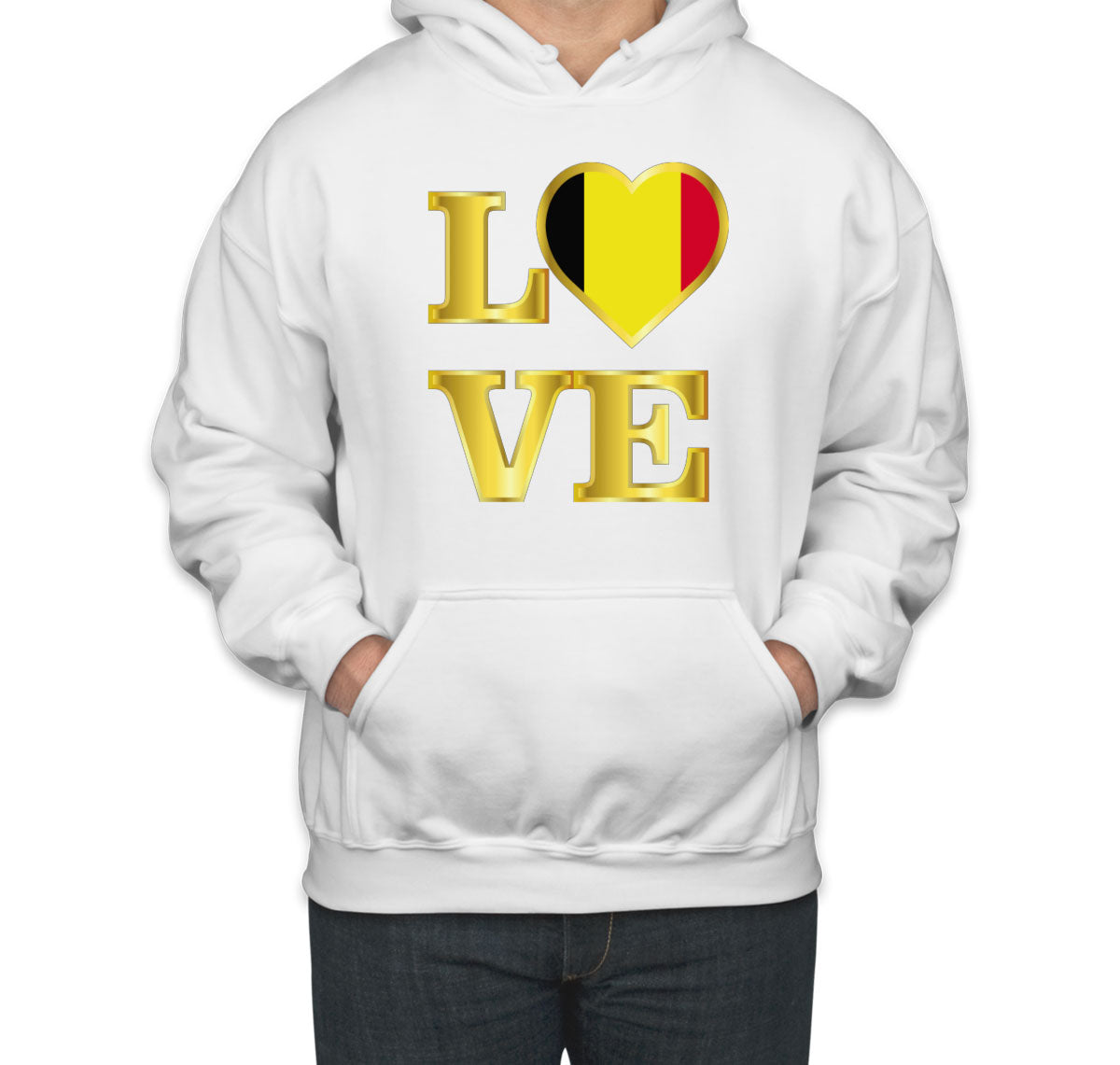 Belgium Love Unisex Hoodie
