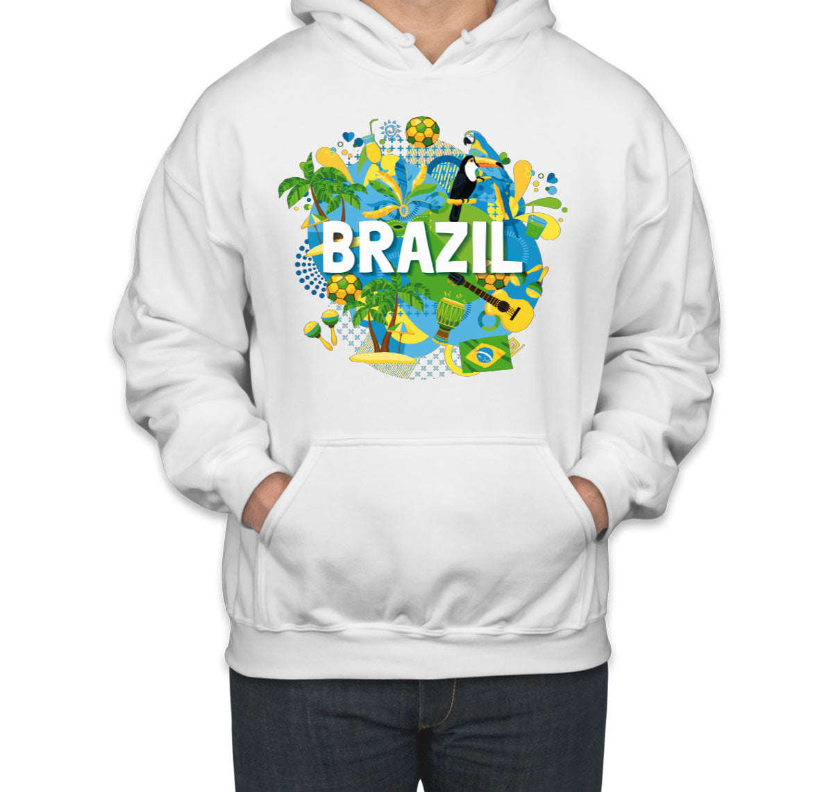 Brazil Unisex Hoodie