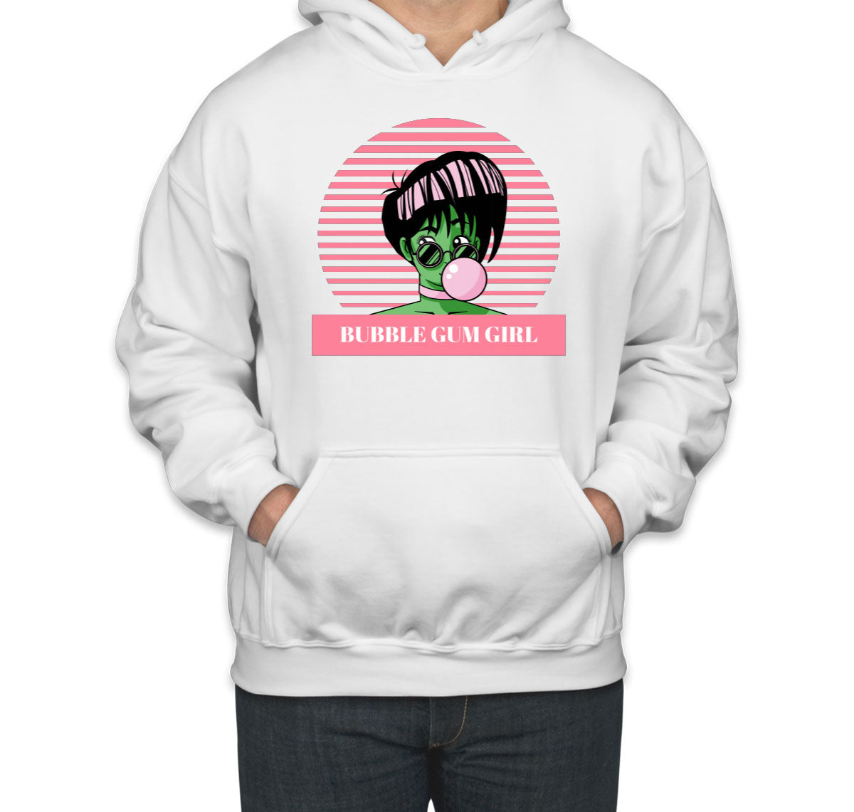 Bubble Gum Girl Unisex Hoodie