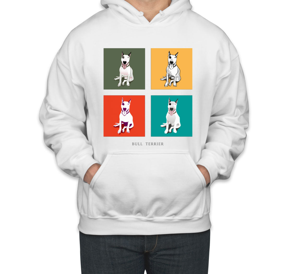 Bull Terrier Dog Unisex Hoodie