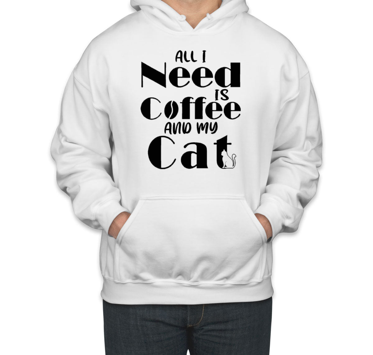 All I Need Is Coffee And My Cat Unisex Hoodie