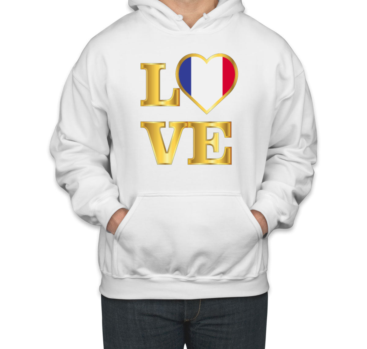 France Love Unisex Hoodie