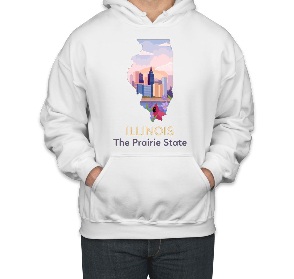Illinois The Prairie State Unisex Hoodie