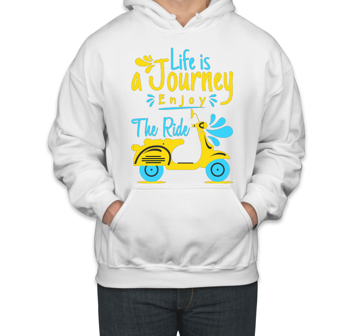 Life Is Journey Enjoy The Ride Unisex Hoodie