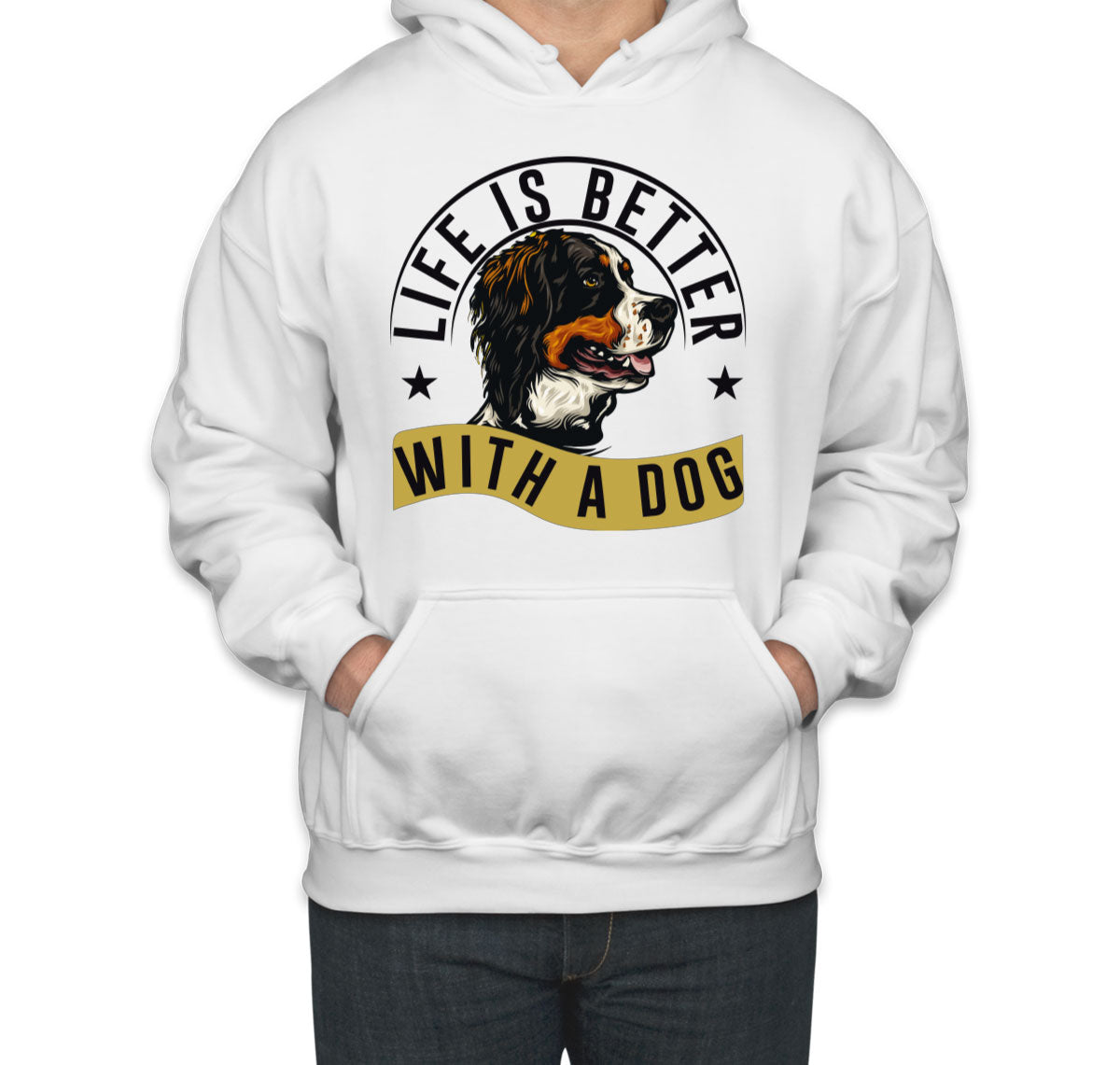 Life Is Better With A Dog Unisex Hoodie
