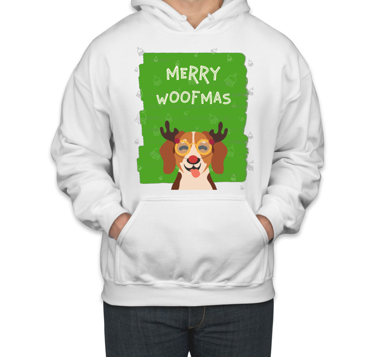 Merry Woofmas Dog Christmas Unisex Hoodie