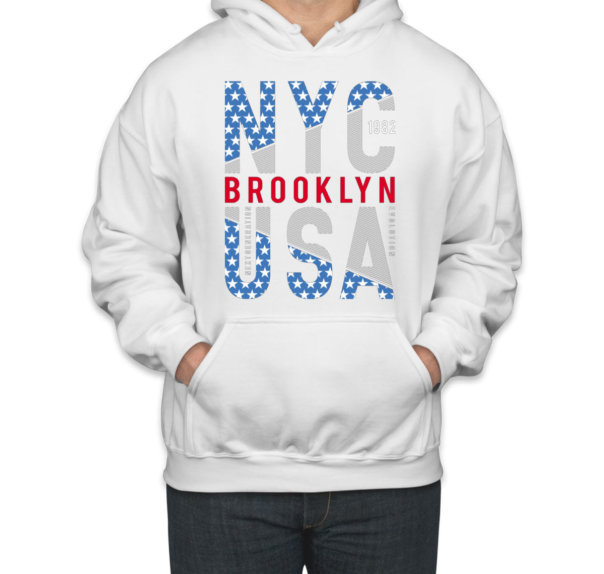 Brooklyn NYC USA Unisex Hoodie