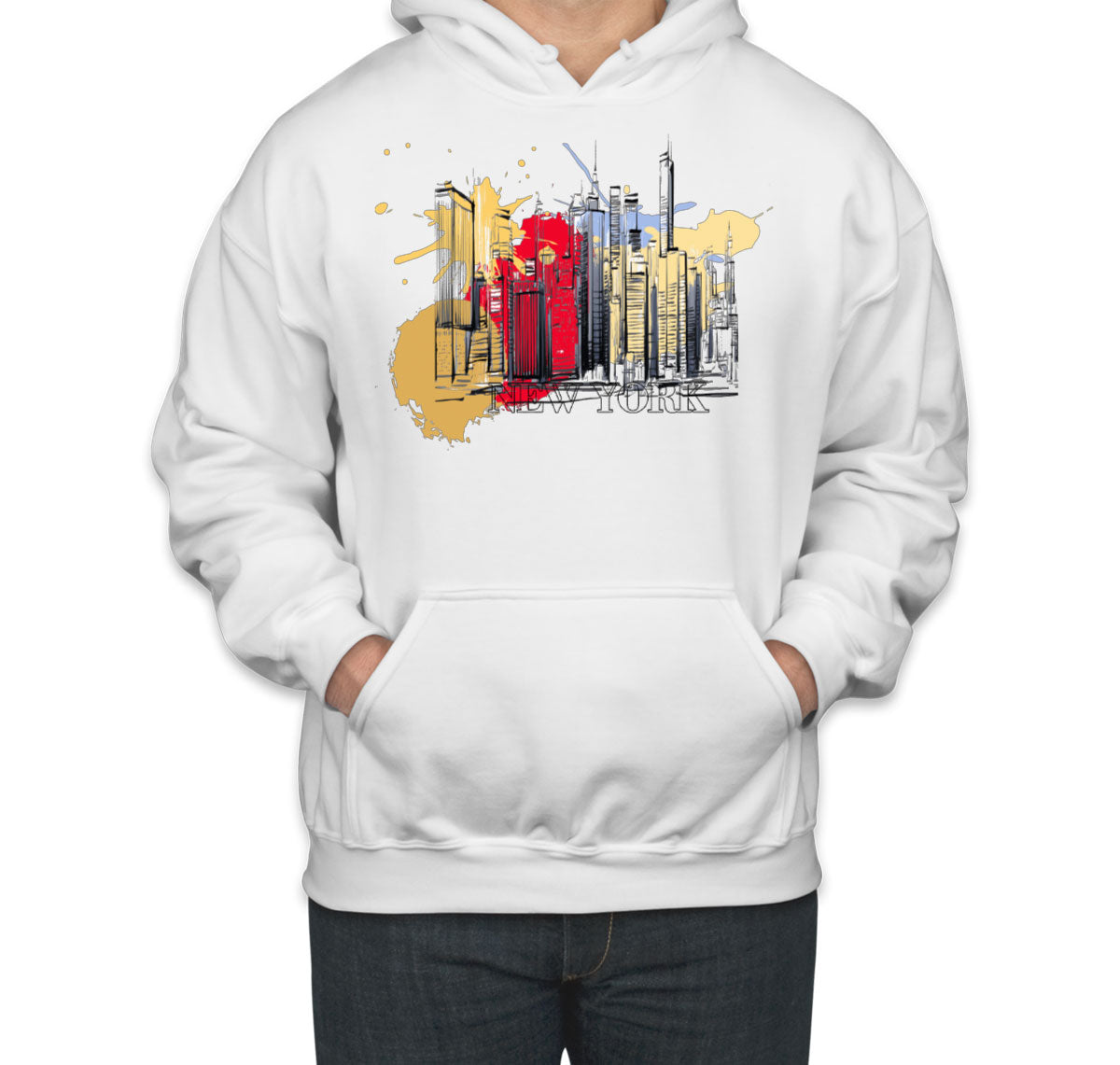 NYC New York Silhouette Unisex Hoodie