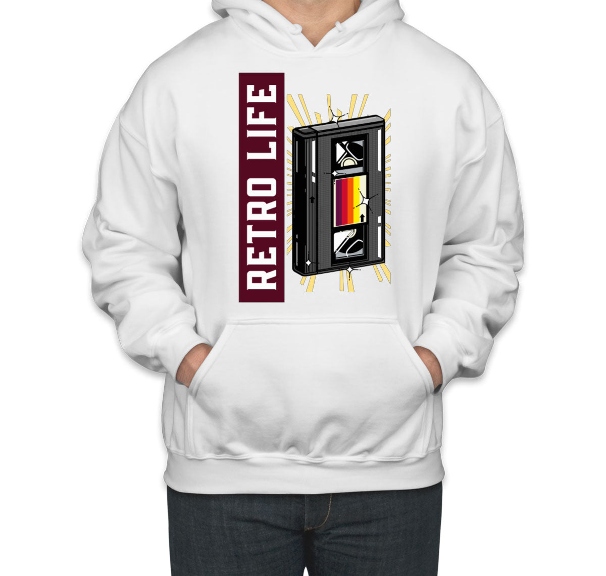 Retro Life Unisex Hoodie