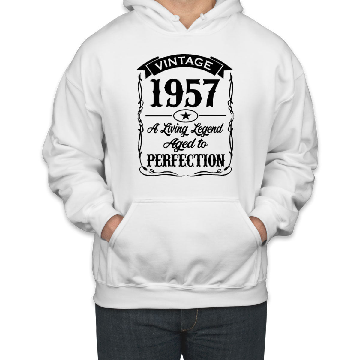 Vintage A Living Legend [Custom Year] Birthday Unisex Hoodie