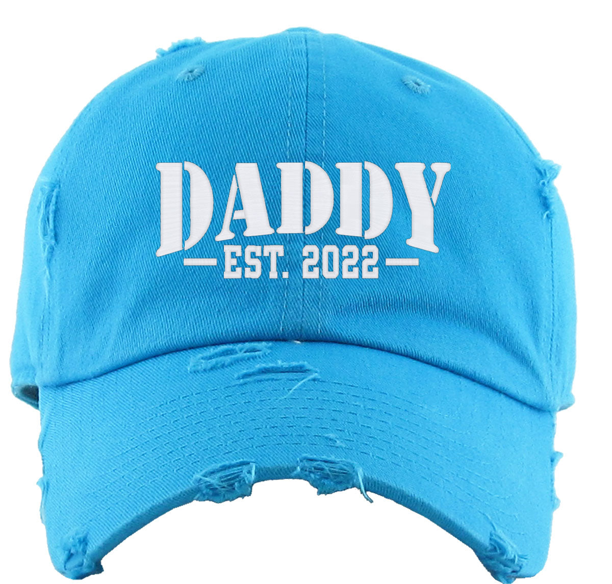 Daddy [Custom Year] Vintage Baseball Cap
