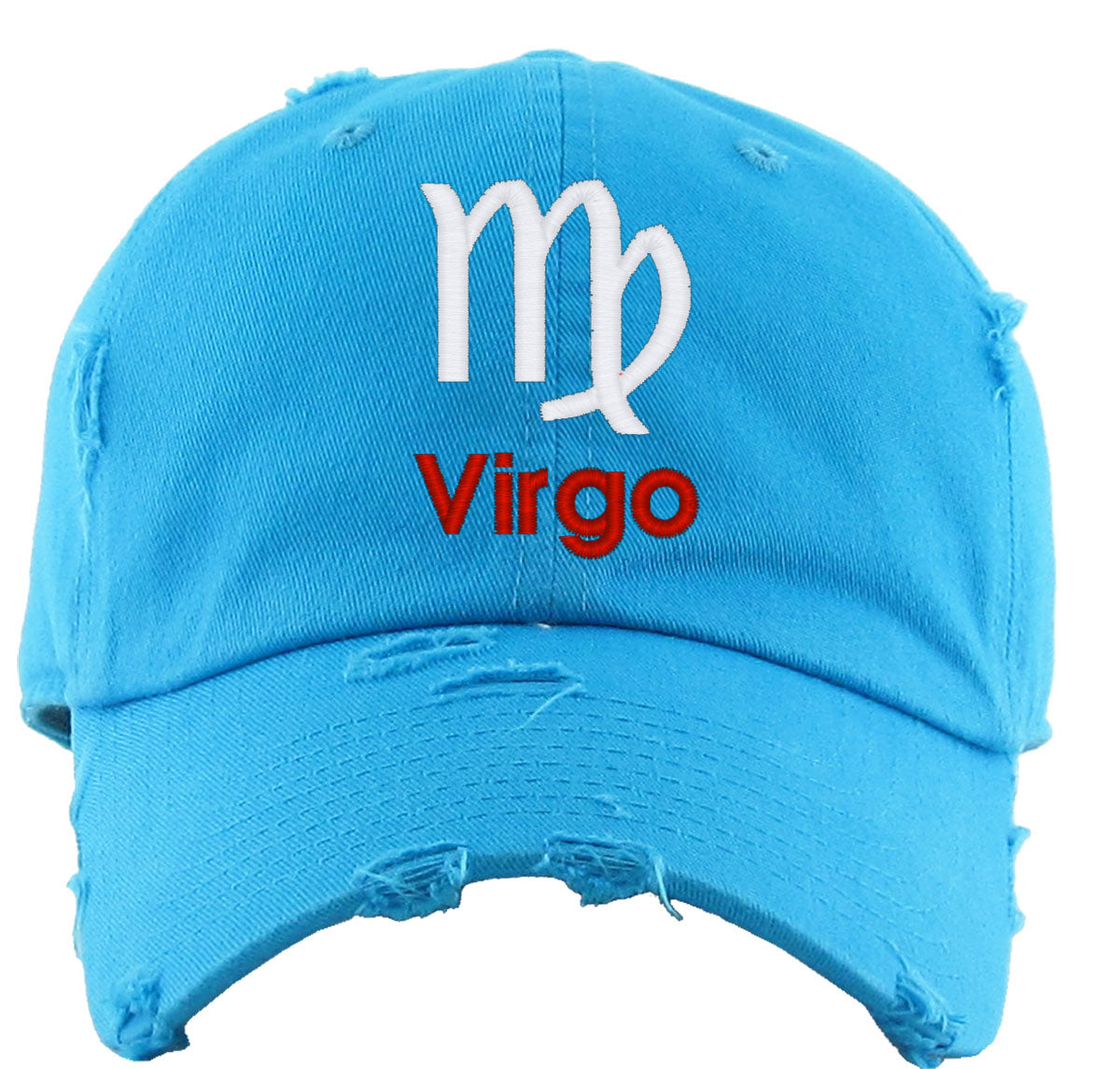 Virgo Zodiac Sign Horoscope Astrology Vintage Baseball Cap