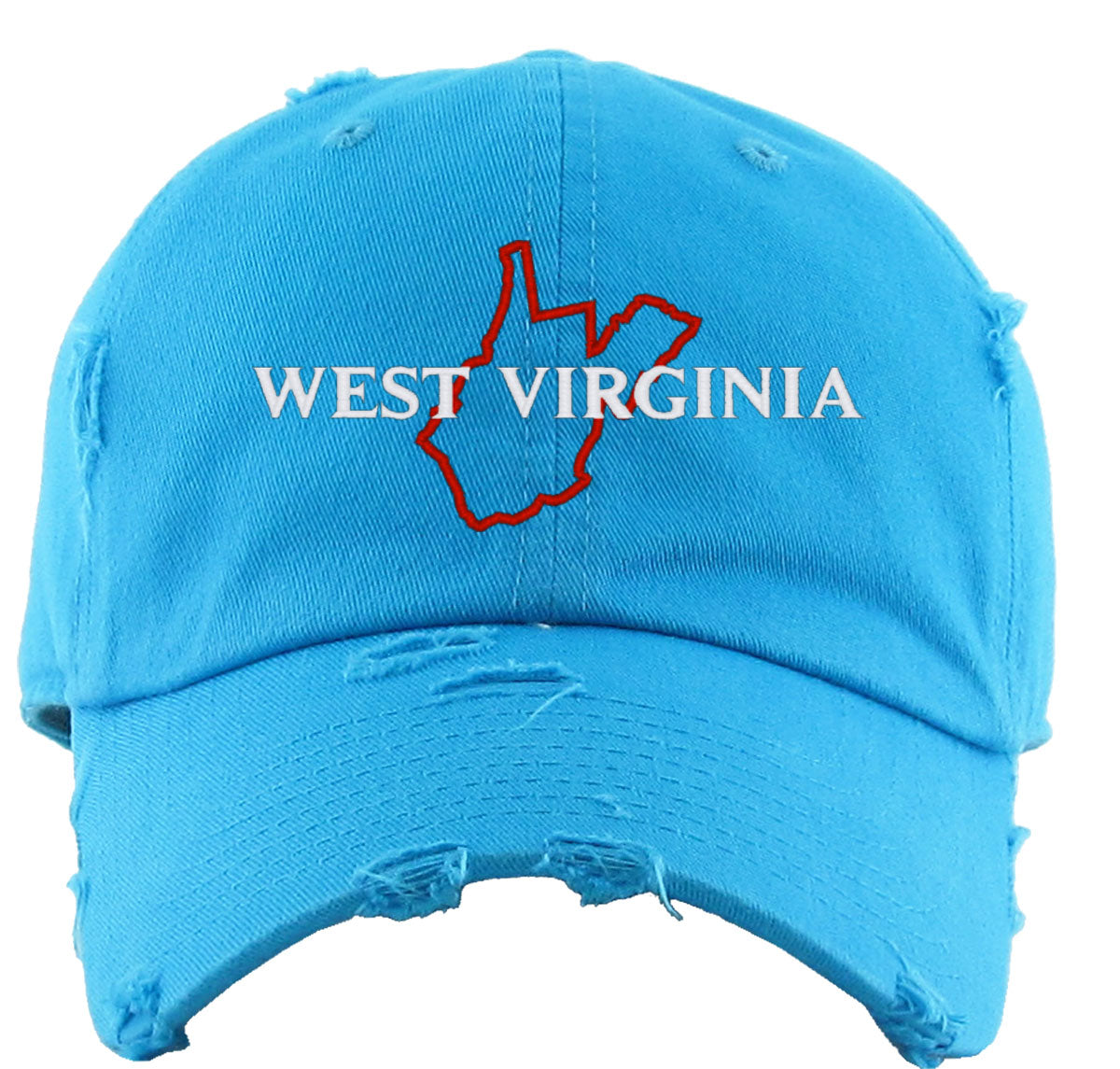 West Virginia Vintage Baseball Cap