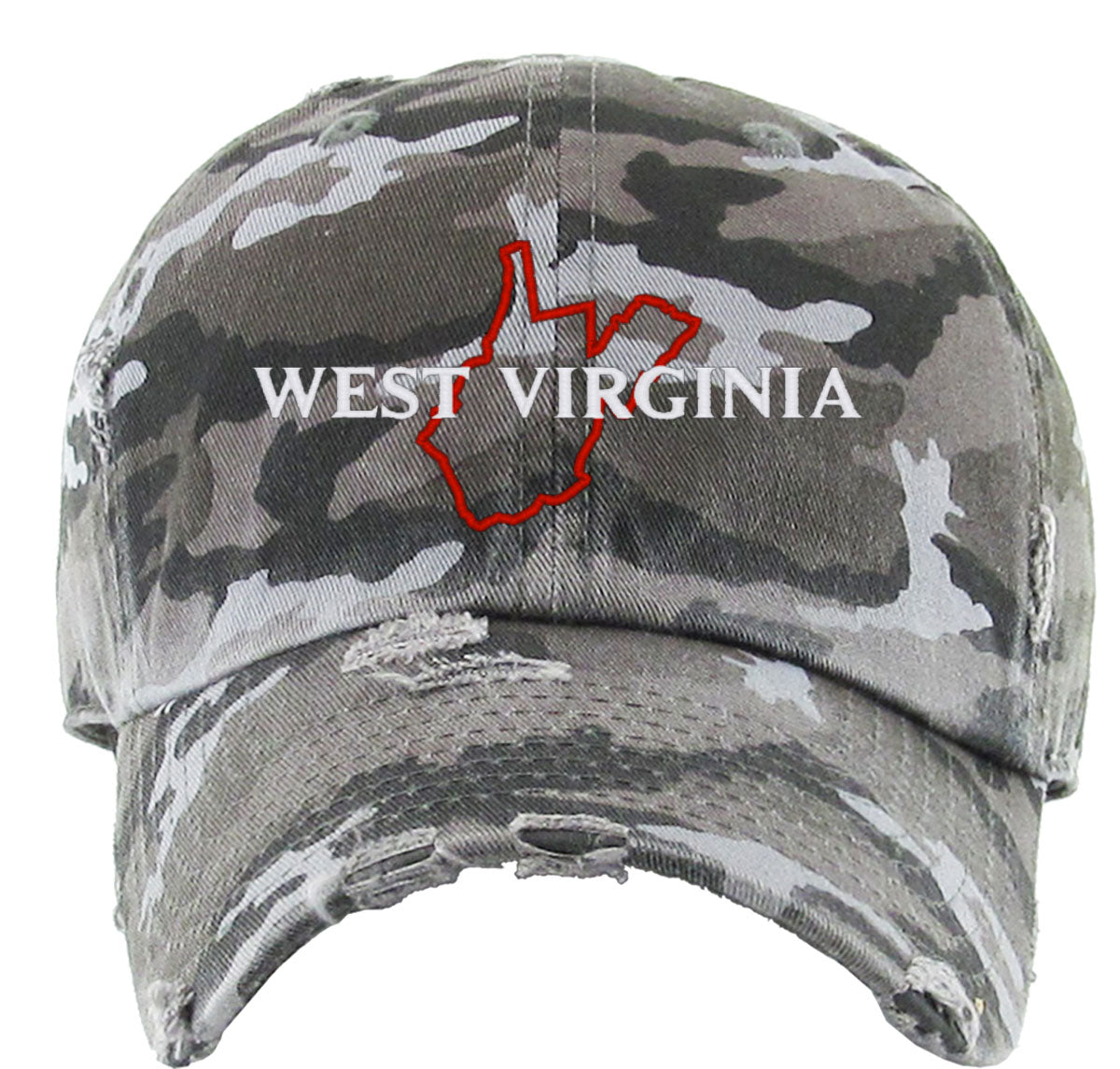 West Virginia Vintage Baseball Cap