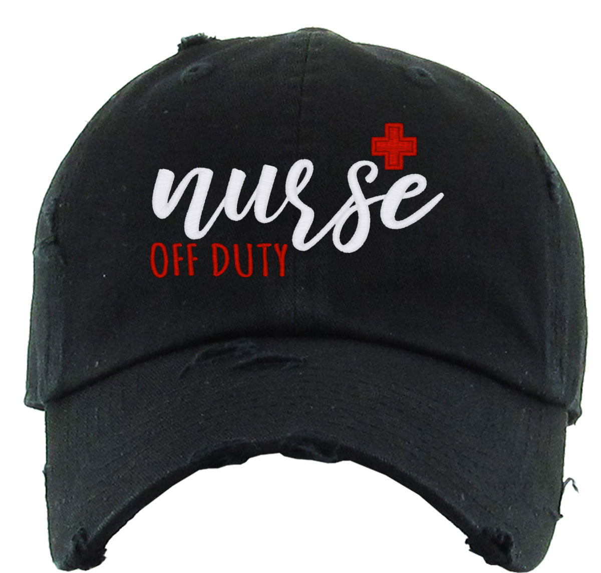 Nurse Off Duty Vintage Baseball Cap