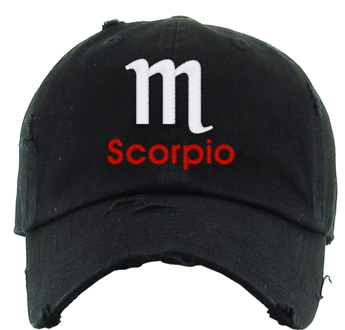Scorpio Zodiac Sign Horoscope Astrology Vintage Baseball Cap