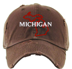 Michigan Vintage Baseball Cap