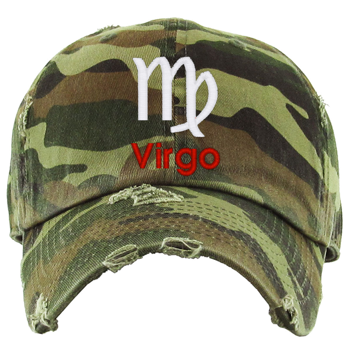 Virgo Zodiac Sign Horoscope Astrology Vintage Baseball Cap
