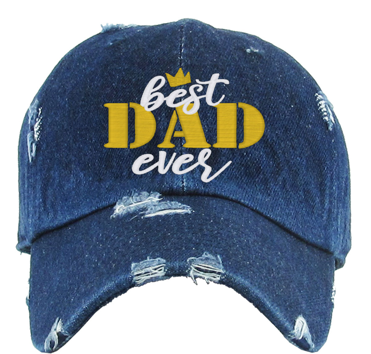 Best Dad Ever Vintage Baseball Cap