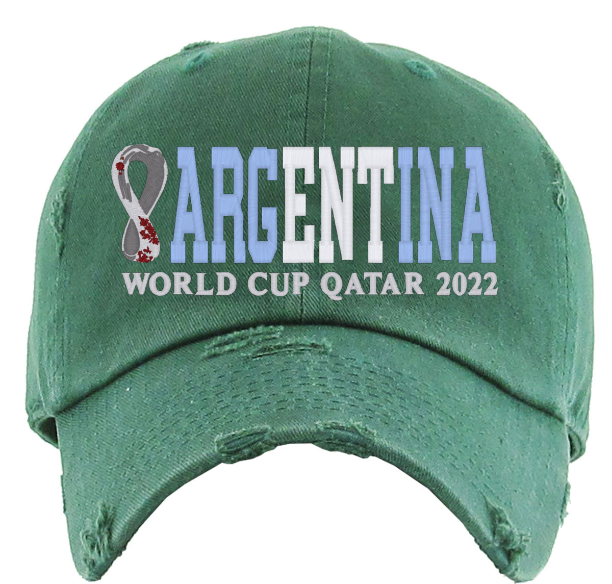 World Cup Argentina Vintage Baseball Cap