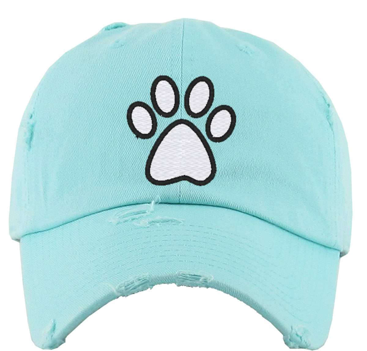 Paw Print Vintage Baseball Cap