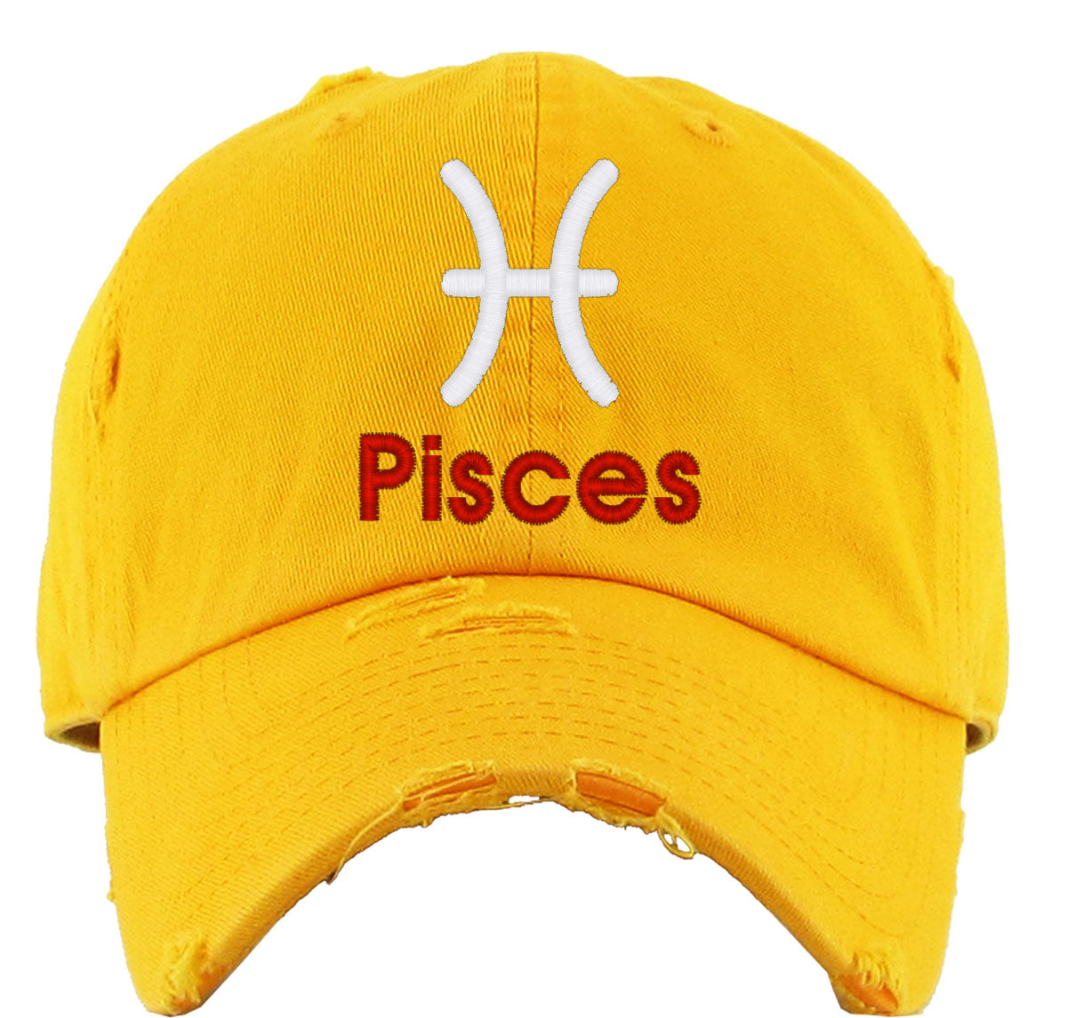 Pisces Zodiac Sign Horoscope Astrology Vintage Baseball Cap
