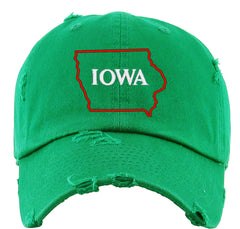 Iowa Vintage Baseball Cap
