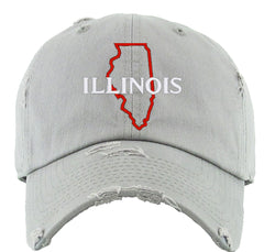 Illinois Vintage Baseball Cap