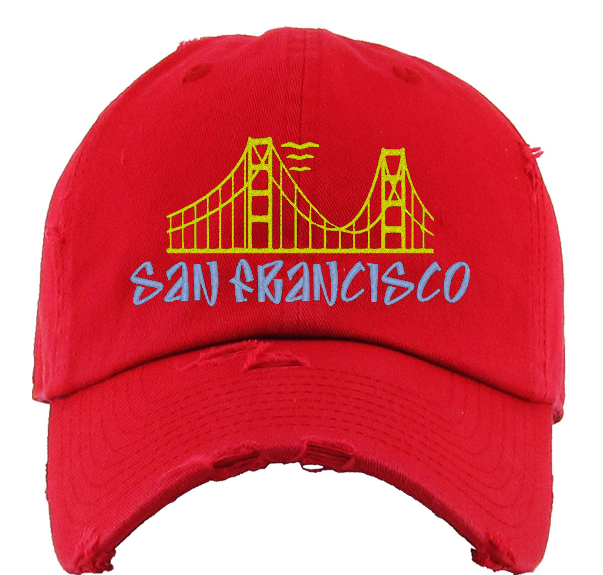 Golden Gate Bridge San Francisco Vintage Baseball Cap