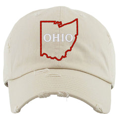 Ohio Vintage Baseball Cap