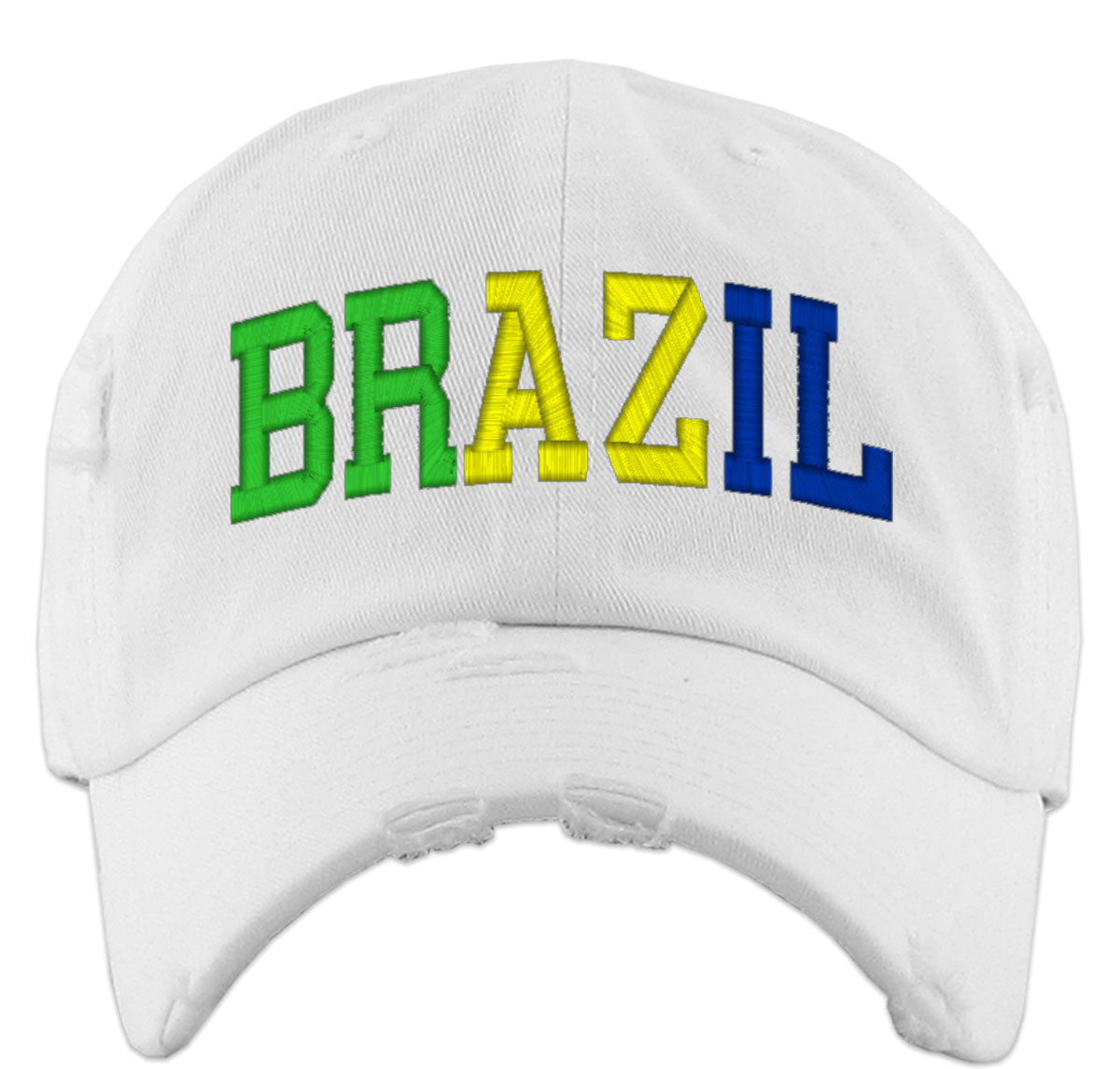 Brazil Vintage Baseball Cap